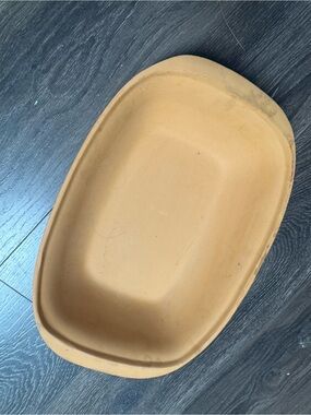 Romertope Terracotta replacement 1pc Oval Clay Baker - Rustic Tan